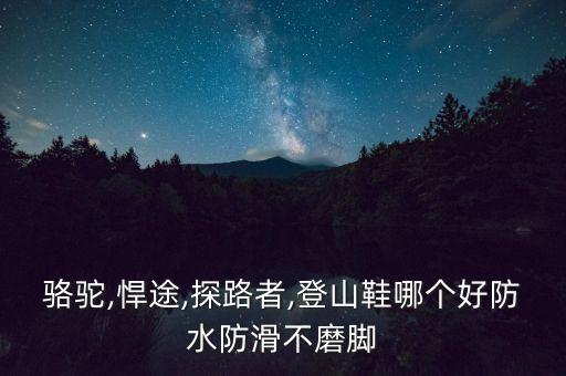 什么品牌的戶外鞋徒步鞋好,徒步戶外鞋品牌排行榜...
